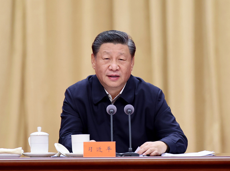 　　1月11日，省部級(jí)主要領(lǐng)導(dǎo)干部學(xué)習(xí)貫徹黨的十九屆六中全會(huì)精神專題研討班在中央黨校（國(guó)家行政學(xué)院）開(kāi)班。中共中央總書記、國(guó)家主席、中央軍委主席習(xí)近平在開(kāi)班式上發(fā)表重要講話。新華社記者 王曄 攝